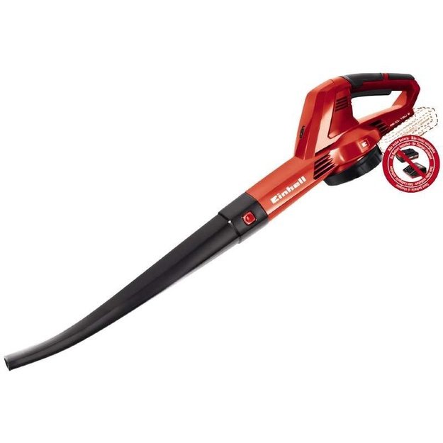 Einhell Cordless Leaf Blower GE-CL 18 Li E Solo 210 km/h Black, Red