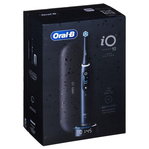 Dantų &scaron;epetėlis Oral-B iO Series 10 Black Onyx Luxe