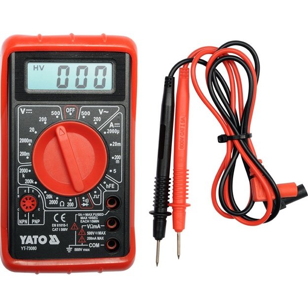 Skaitmeninis matuoklis  YATO YT-73080