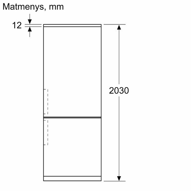 &Scaron;aldytuvas Bosch KGN392I1F
