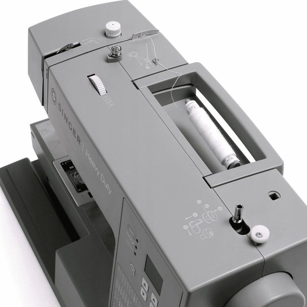 Singer | Sewing Machine | HD6605C Heavy Duty | Number of stitches 100 | Number of buttonholes 6 | Grey