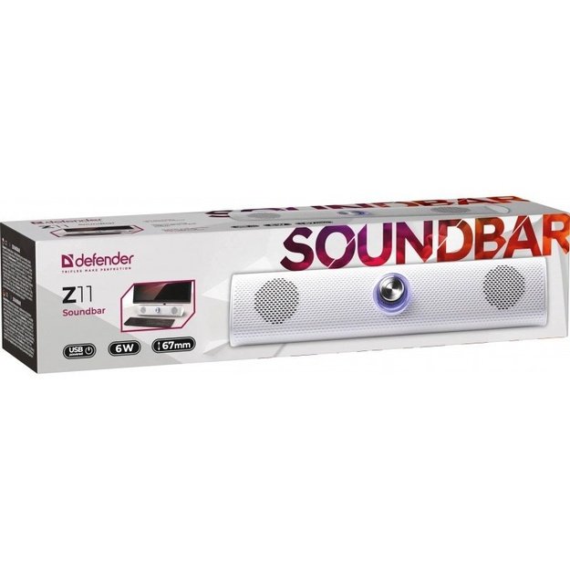 SOUNDBAR Z11 6W LED WHITE
