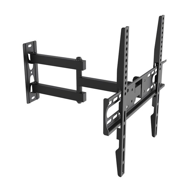 Maclean TV Mount / Bracket, max VESA 400x400, 32-55 , up to 30 kg, black, tilt adjustment +2&deg;&ndash;-10&deg; and swivel adjustment