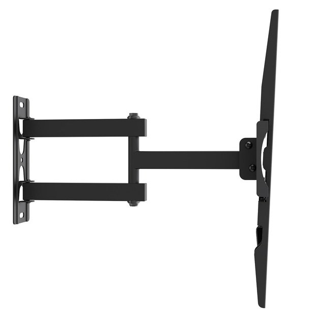 Maclean TV Mount / Bracket, max VESA 400x400, 32-55 , up to 30 kg, black, tilt adjustment +2&deg;&ndash;-10&deg; and swivel adjustment