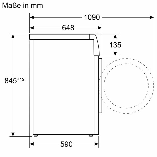 Skalbimo ma&scaron;ina Bosch 8 serijos, WGB244040, 9 kg