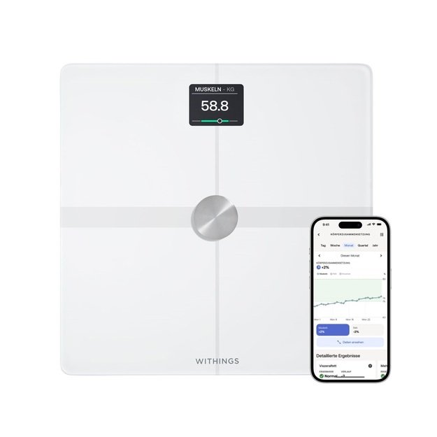 Withings Body Smart Scale, 200 kg, 50 g, White