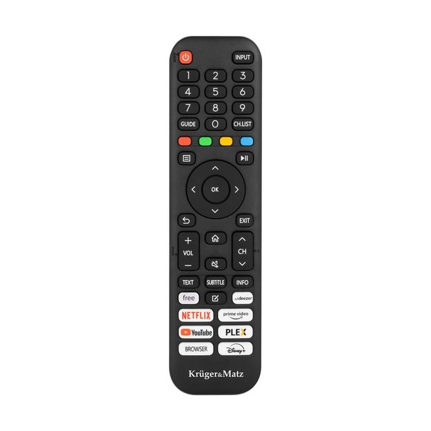 Kr&uuml;ger and Matz KM0232-V3 TV 81.3 cm (32 ) HD Smart TV Wi-Fi Black