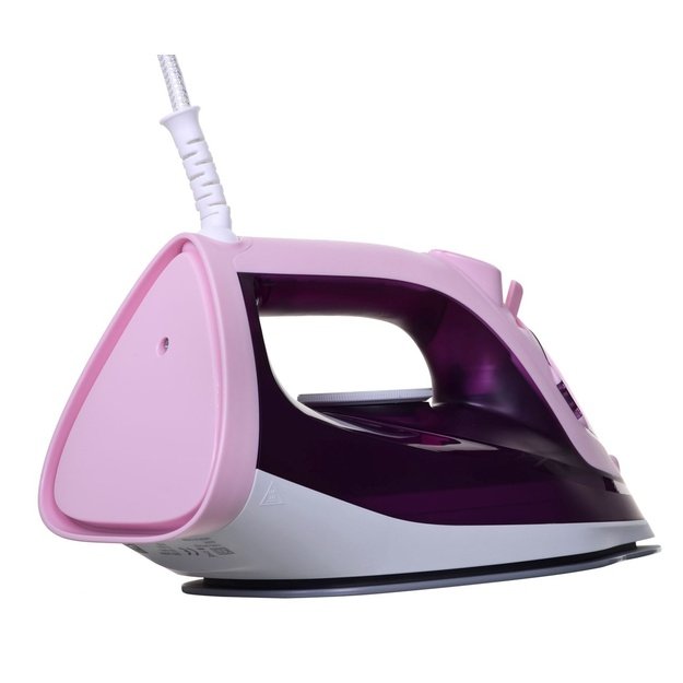 Philips 3000 series DST3020/30 iron Steam iron Ceramic soleplate 2200 W Pink, Purple
