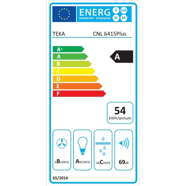 Teka CNL 6415 Plus Semi built-in (pull out) Stainless steel 385 m