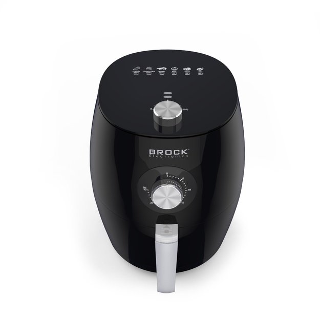Brock AFM 3501 BK Air Fryer 3,5L 1300-1500W, Black