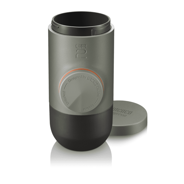 WACACO MINIPRESSO GRAY OLIVE ne&scaron;iojamas espresso aparatas maltai kavai GR2, pilka alyvuogių