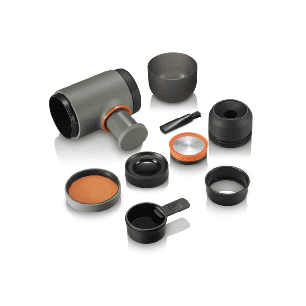 WACACO MINIPRESSO GRAY OLIVE ne&scaron;iojamas espresso aparatas maltai kavai GR2, pilka alyvuogių