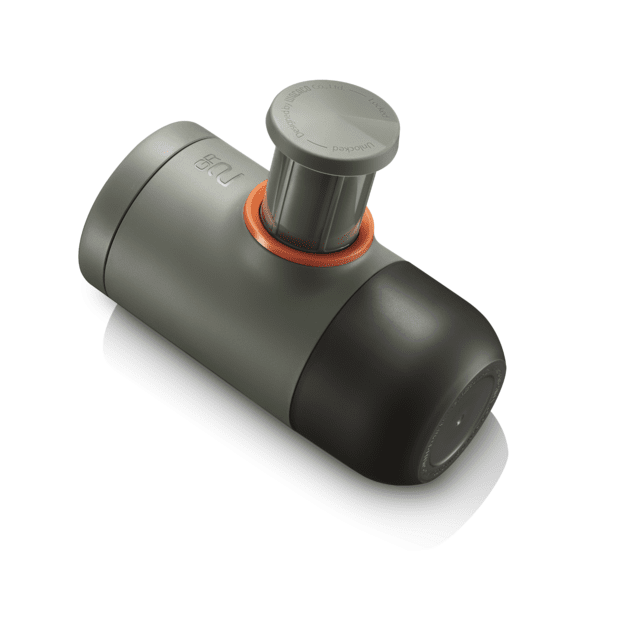 WACACO MINIPRESSO GRAY OLIVE ne&scaron;iojamas espresso aparatas maltai kavai GR2, pilka alyvuogių