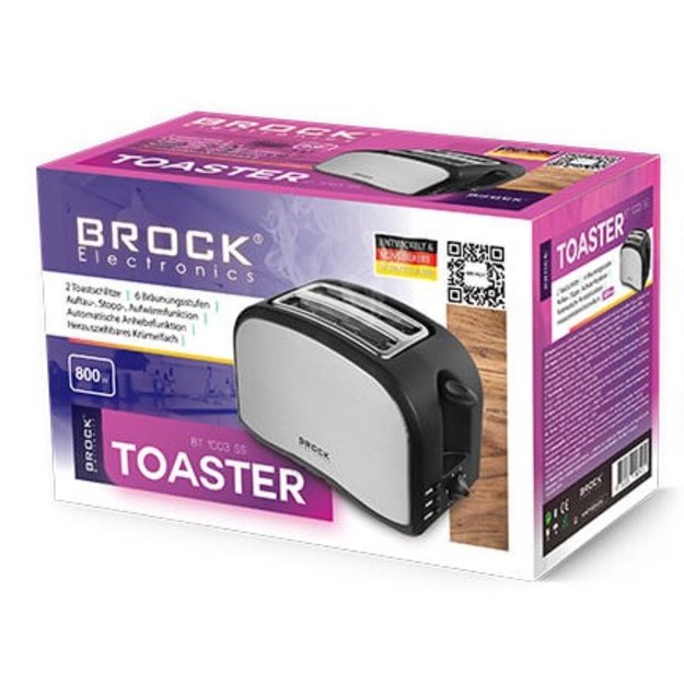 Toster BROCK BT 1003 SS