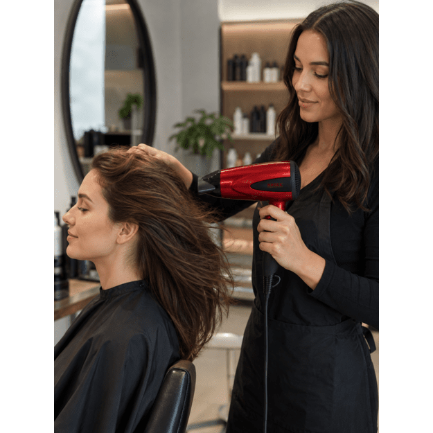 Brock HD 8501 RD Hair Dryer 1600W, Red