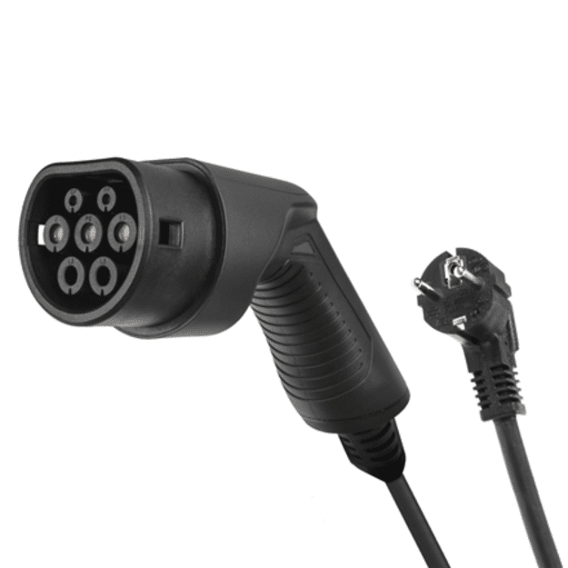 Green Cell EV16 electric vehicle charging station Black 1 Built-in display LCD