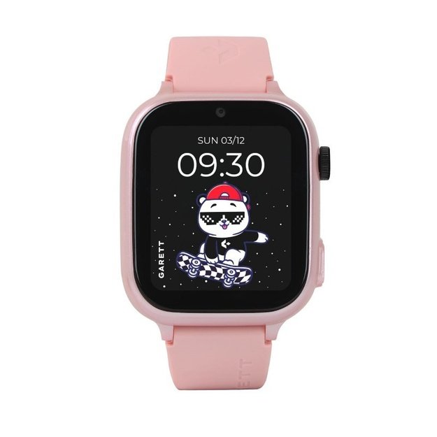 I&scaron;manusis laikrodis vaikams su lietuvi&scaron;ku meniu Garett Kids Cute 2 4G Pink