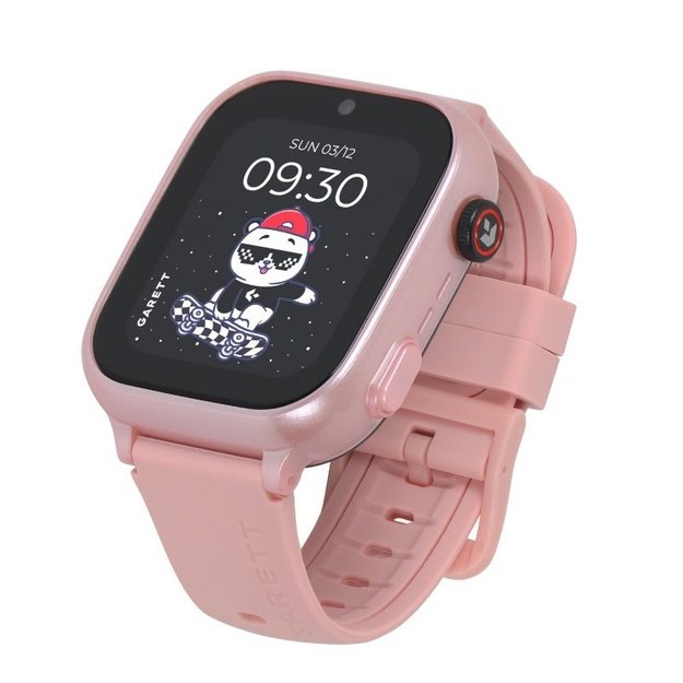 I&scaron;manusis laikrodis vaikams su lietuvi&scaron;ku meniu Garett Kids Cute 2 4G Pink