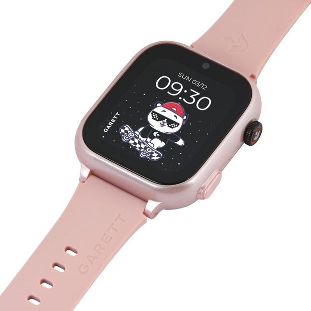 I&scaron;manusis laikrodis vaikams su lietuvi&scaron;ku meniu Garett Kids Cute 2 4G Pink