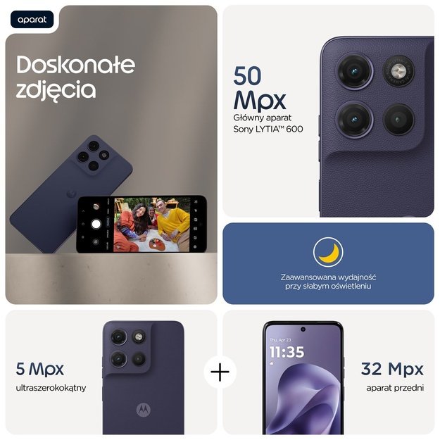 Motorola moto g17 power 17.1 cm (6.72 ) Hybrid Dual SIM Android 15 USB Type-C 8 GB 256 GB 6000 mAh Purple