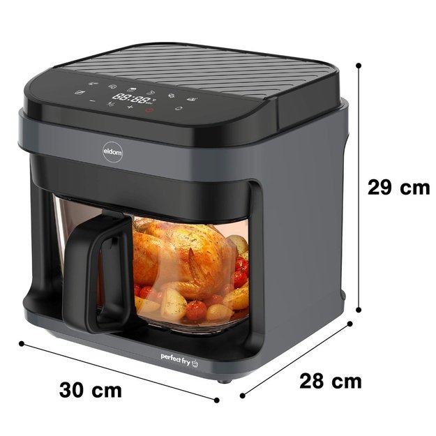 ELDOM FR500 AIR FRYER GLASS CONTAINER 5.5 L