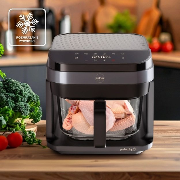 ELDOM FR500 AIR FRYER GLASS CONTAINER 5.5 L