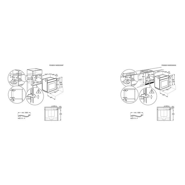 Orkaitė AEG TP9SB831AT