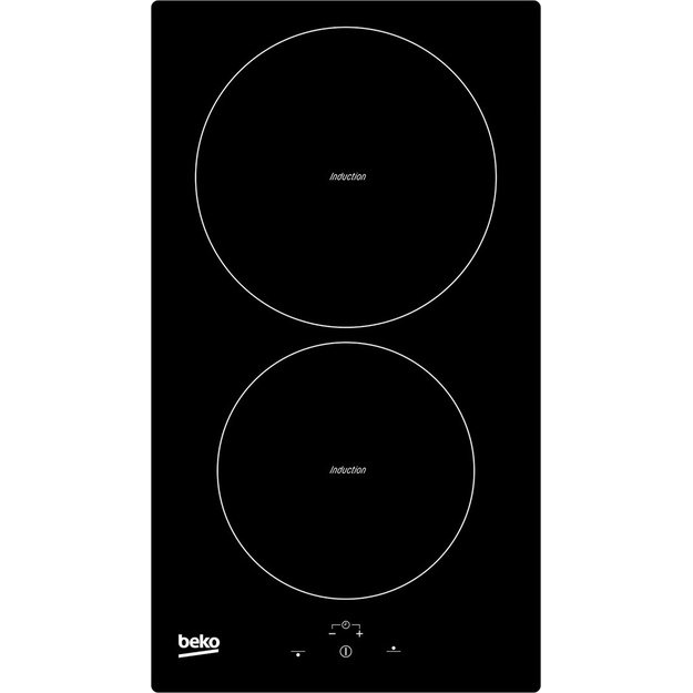 Beko HDMI 32400 DT Black Built-in Zone induction hob 2 zone(s)