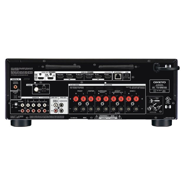 ONKYO TX-NR6100 210 W 7.2 channels Surround 3D Black