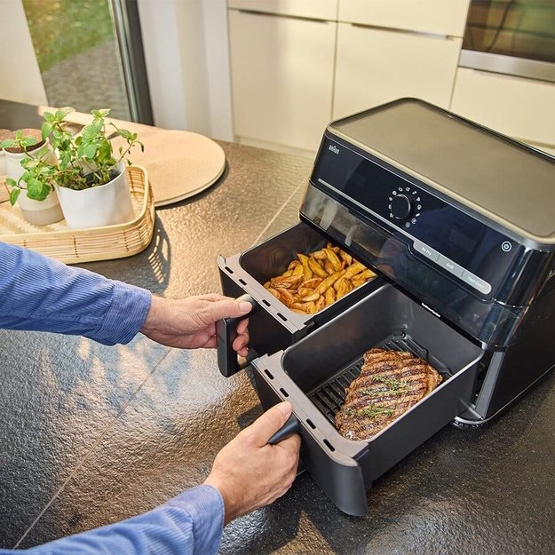 Braun TwinCook 5 Double 10 L Stand-alone 2800 W Hot air fryer Black