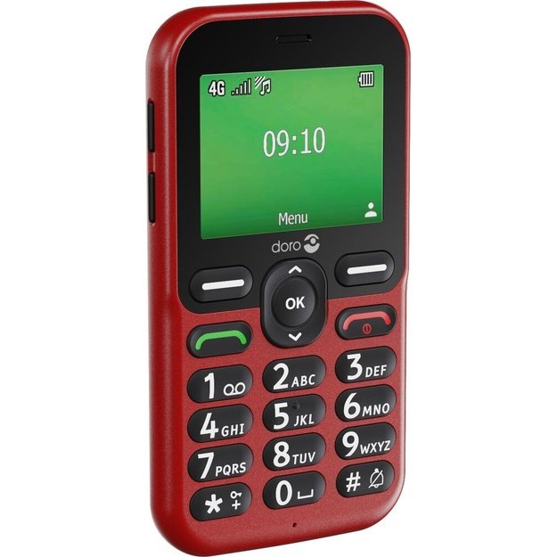 Doro Leva E10 6.1 cm (2.4 ) 118.9 g Red Senior phone