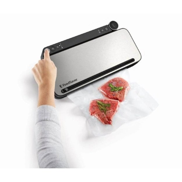 FoodSaver VS3190X vacuum sealer Black, Stainless steel