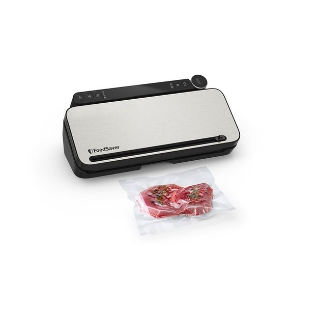 FoodSaver VS3190X vacuum sealer Black, Stainless steel