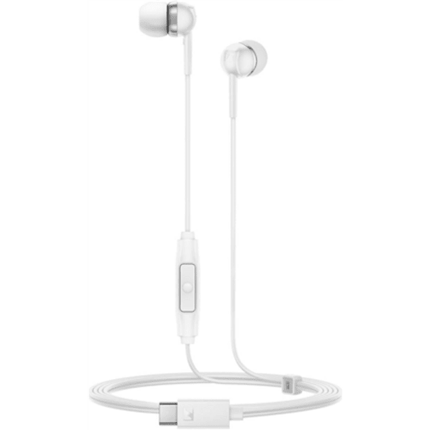 Sennheiser Headphones | CX 80U | Wired | In-ear | Microphone | White