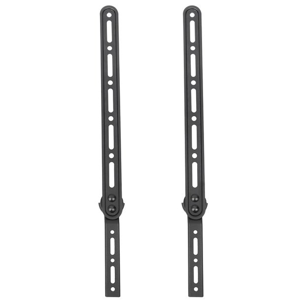 Maclean MC-912 Universal Soundbar Speaker Mount Holder TV Mounting Adjustable VESA 23  - 65  15 kg