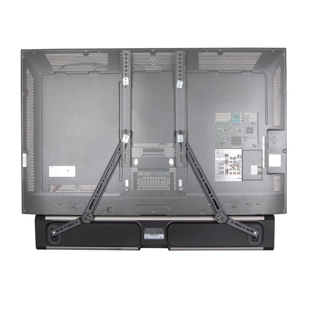 Maclean MC-912 Universal Soundbar Speaker Mount Holder TV Mounting Adjustable VESA 23  - 65  15 kg