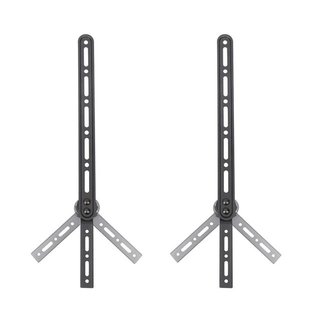 Maclean MC-912 Universal Soundbar Speaker Mount Holder TV Mounting Adjustable VESA 23  - 65  15 kg