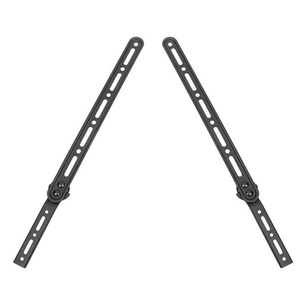 Maclean MC-912 Universal Soundbar Speaker Mount Holder TV Mounting Adjustable VESA 23  - 65  15 kg