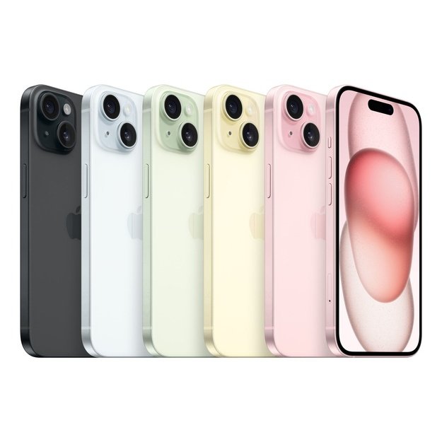 Apple iPhone 15 15.5 cm (6.1 ) Dual SIM iOS 17 5G USB Type-C 128 GB Black