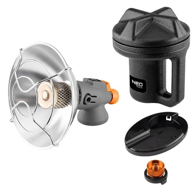 Gas cartridge radiant heater