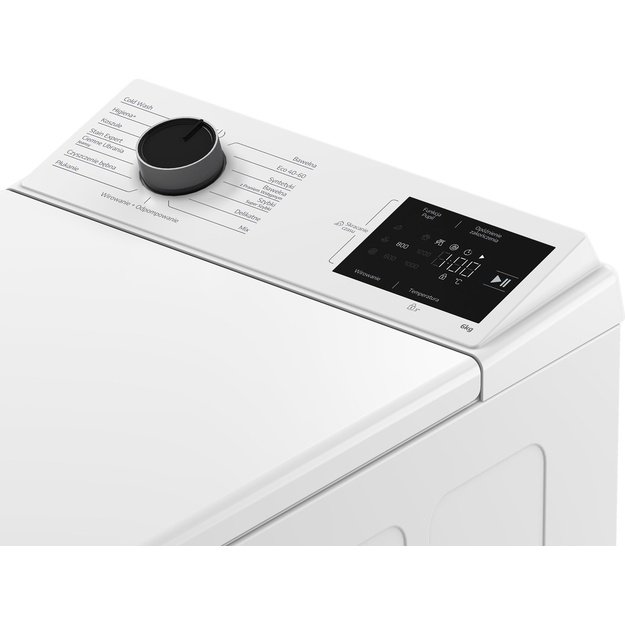 BEKO ETB622ECWPL 6kg top-loading washing machine