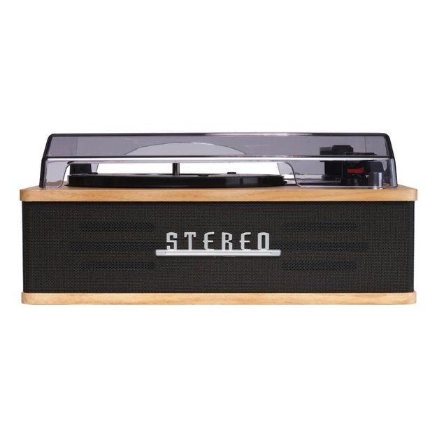 Denver VPB-262LW Belt-drive audio turntable Black, Wood Manual