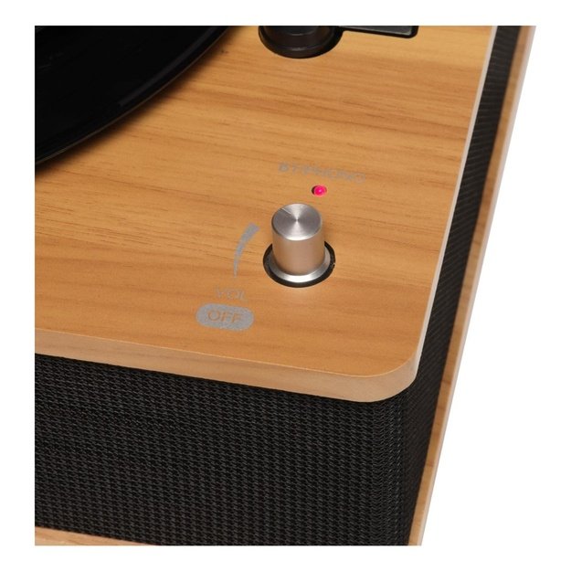 Denver VPB-262LW Belt-drive audio turntable Black, Wood Manual
