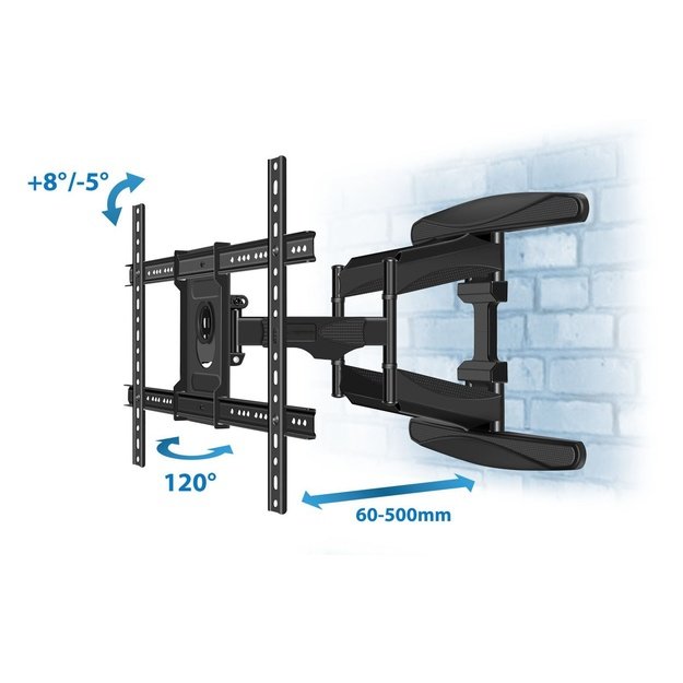 Esperanza ERW021 CRONOS 2.16 m (85 ) TV mount Black