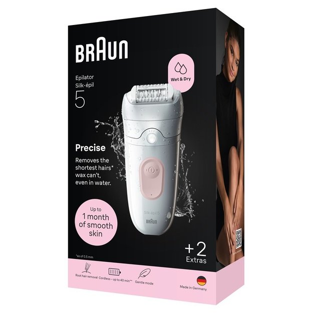 Braun Silk-&eacute;pil 5 Silk-epil 5 SE 5-011 28 tweezers White