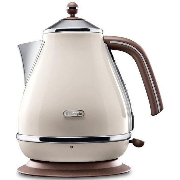 Kettle electric DeLonghi Icona Vintage KBOV 2001.BG (2000W 1.7l, creamy color)