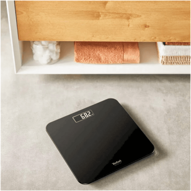 TEFAL | Premiss PP1800V0 | Bathroom Scale | Maximum weight (capacity) 160 | Accuracy 100 g | Black