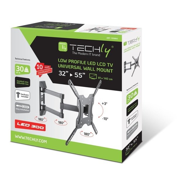 TV Wall Mount 32-55  LED/LCD 30kg Swivel Tilt