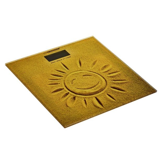 Weighing scale bathroom Esperanza Sunshine EBS006 (sand color)