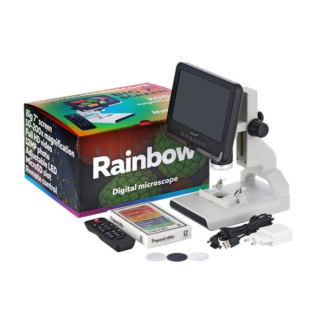 Levenhuk Rainbow DM700 LCD 200x Digital microscope
